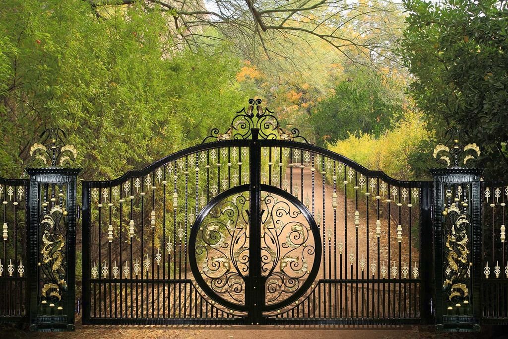 Wrought Iron Gate System